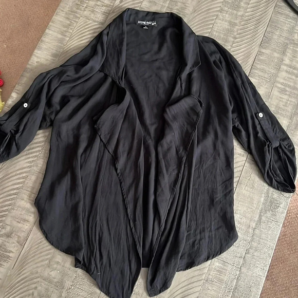 Living Doll‎ Open Front Drape Cardigan - Picture 1 of 7